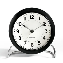 Horloge de table AJ Station, noir