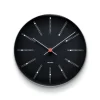 Horloge murale AJ Bankers noir, Ø 29 cm