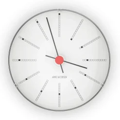 Horloge murale Arne Jacobsen Bankers, Ø 12 cm