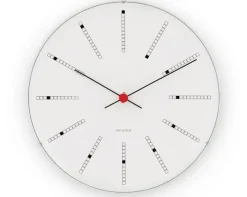 Horloge murale Arne Jacobsen Bankers, Ø 21 cm