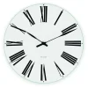 Horloge murale Arne Jacobsen Roman, diamètre 29 cm