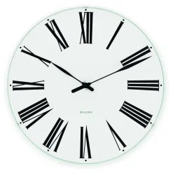 Horloge murale Arne Jacobsen Roman, diamètre 29 cm
