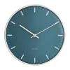 Horloge murale Arne Jacobsen City Hall, Bleu, Ø29 cm