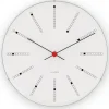 Horloge murale Arne Jacobsen Bankers, Ø 48 cm
