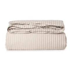Housse de couette double Stripe Mauve, 240x220 cm
