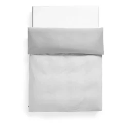 Housse de couette Duo 220x220 cm, Gris