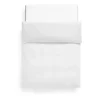 Housse de couette Duo 150x210 cm, Blanc