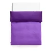 Housse de couette Duo 150x210 cm, Violet vif
