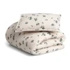 Housse de couette et taie d'oreiller Blueberry Muslin baby, 70x100 cm/40x45 cm