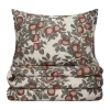 Housse de couette et taie d'oreiller Pomme Muslin, 140x200 cm/50x70 cm