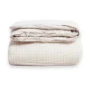 Housse de couette Gingham Sky Blue Muslin double, 220x240 cm