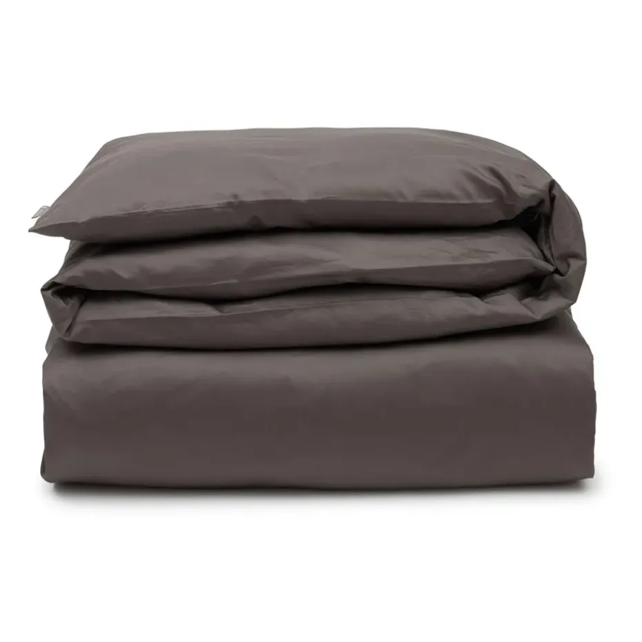 Housse de couette Hotel Cotton Sateen 150x210 cm, Charcoal grey