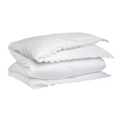 Housse de couette Isola, Blanc, 150x210 cm