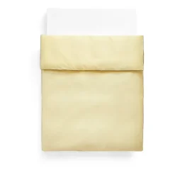 Housse de couette Outline 220x220 cm, Soft yellow