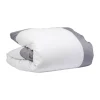 Housse de couette Sobrio, Gris, 150x210 cm
