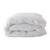 Housse de couette Tell Me More en coton, Blanc, 220x220 cm