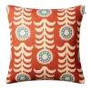 Housse de coussin Alok 50x50 cm, Beige-orange-blue