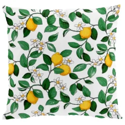 Housse de coussin Citronlycka, blanc
