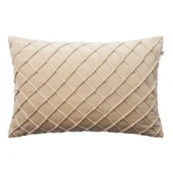 Housse de coussin Deva 40x60 cm, Hâlé