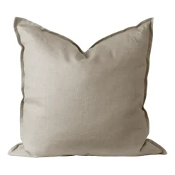 Housse de coussin en lin Calm 50x50 cm, Sable
