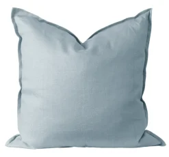 Housse de coussin en lin Calm 50x50 cm, Sky Blue