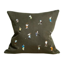 Housse de coussin Golfers 48x48 cm, Green