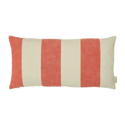 Housse de coussin Kara 30x60 cm, Cherry red
