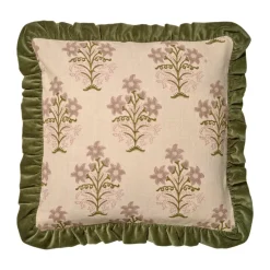 Housse de coussin Lily 50x50 cm, Vert