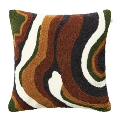 Housse de coussin Sagar 50x50 cm, Cognac-masala