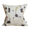 Housse de coussin Sauna 45x45 cm, Beige
