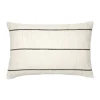 Housse de coussin Sigrid 40x60 cm, Light beige-black