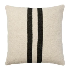 Housse de coussin Sigrun, Light beige-black, 50x50 cm