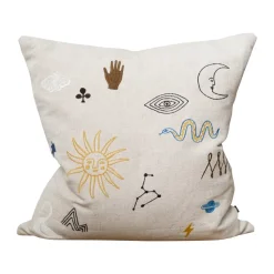 Housse de coussin Symbol 48x48 cm, Nature