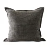 Housse de coussin Theo 50x50 cm, Noir