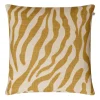 Housse de coussin Zèbre 50 x 50 cm, Spicy yellow