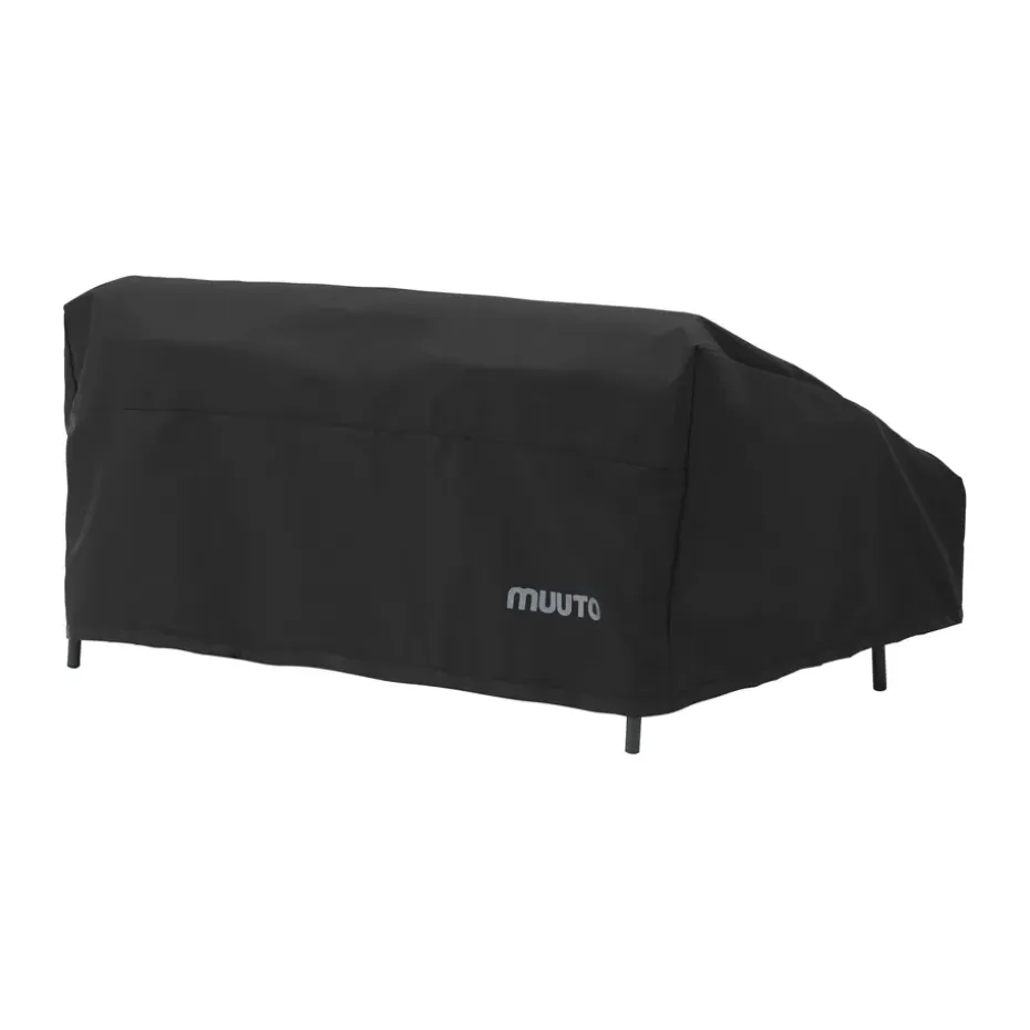 Housse de couverture Settle Outdoor pour canapé 2 places, Black