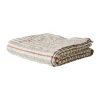 Housse de lit Malva 180x260 cm, Gris-rouge rouille