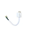 Interrupteur de lampe DCL, blanc, avec fil 15 cm