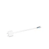 Interrupteur de lampe DCL, blanc, avec fil 18 cm, non mis à la terre
