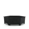 Jardinière Hexagon, Noir, n°3