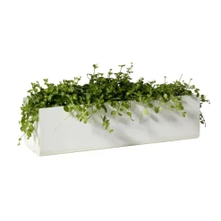 Jardinière Jorda, Blanc 60 cm
