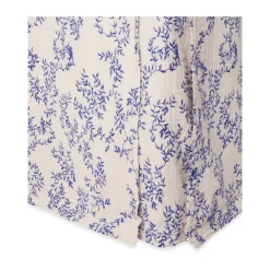 Jupe de lit Jardim Muslin, 90x200x53 cm
