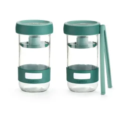 Kit de marinade Lékué 5 pièces, Vert
