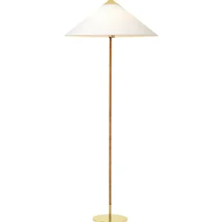 Lampadaire 9602, Laiton-toile