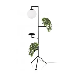 Lampadaire Astoria 153 cm, Noir
