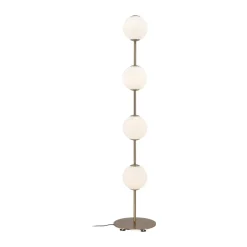 Lampadaire Audrey Floor, Laiton plaqué