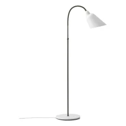 Lampadaire Bellevue AJ7 Anniversary Edition, White-bronzed brass
