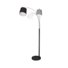 Lampadaire Foggy, sand black, 3 branches