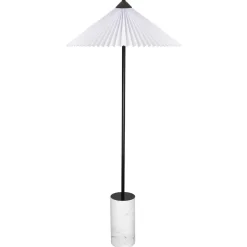 Lampadaire Matisse 150 cm, Noir-blanc