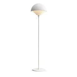 Lampadaire Motown 150 cm, Blanc